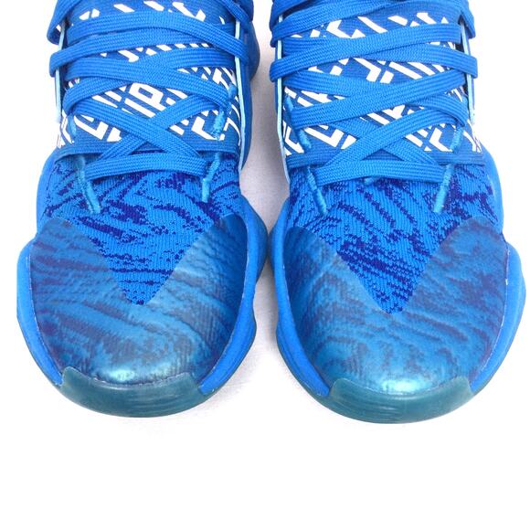 Adidas Harden Vol 4 Bright Blue 2019 Basketball Sneaker Lace up Men\'s 7.5 main image 11